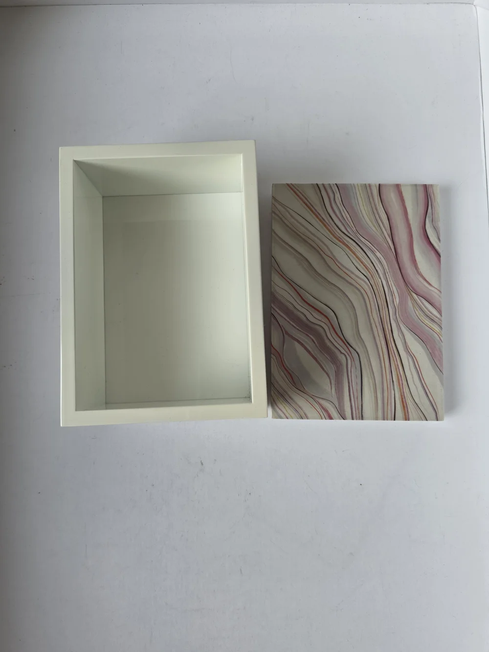 Jonathan Adler Marbled Decorative Storage Box